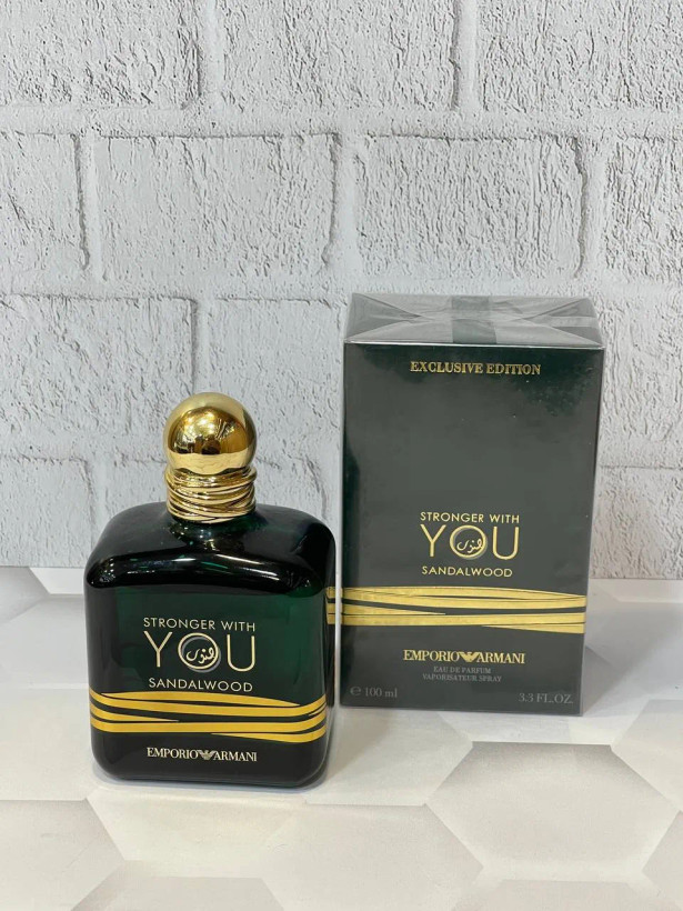 ادکلن جیورجیو آرمانی استرانگر ویت یو صندل وود GIORGIO ARMANI - Stronger With You Sandalwood