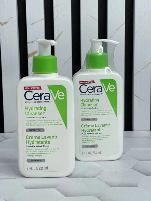 ژل شستشو آبرسان پوست نرمال تا خشک سراوی CeraVe