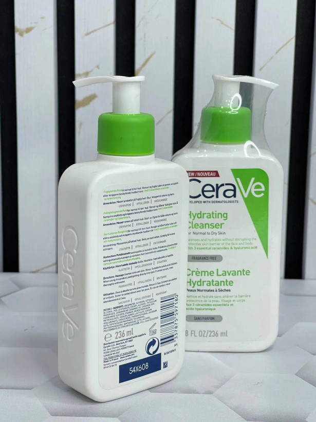 ژل شستشو آبرسان پوست نرمال تا خشک سراوی CeraVe