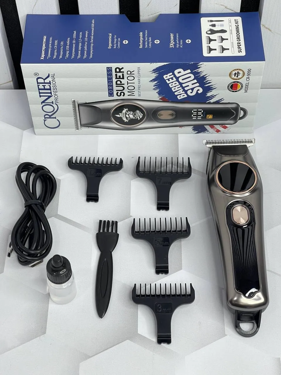 ماشین اصلاح خط زن کرونیر مدل Cronier CR-9090