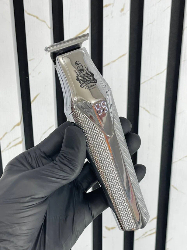 ست 2 قلو فلزی ماشین اصلاح کیمی مدل Kemei KM-8565