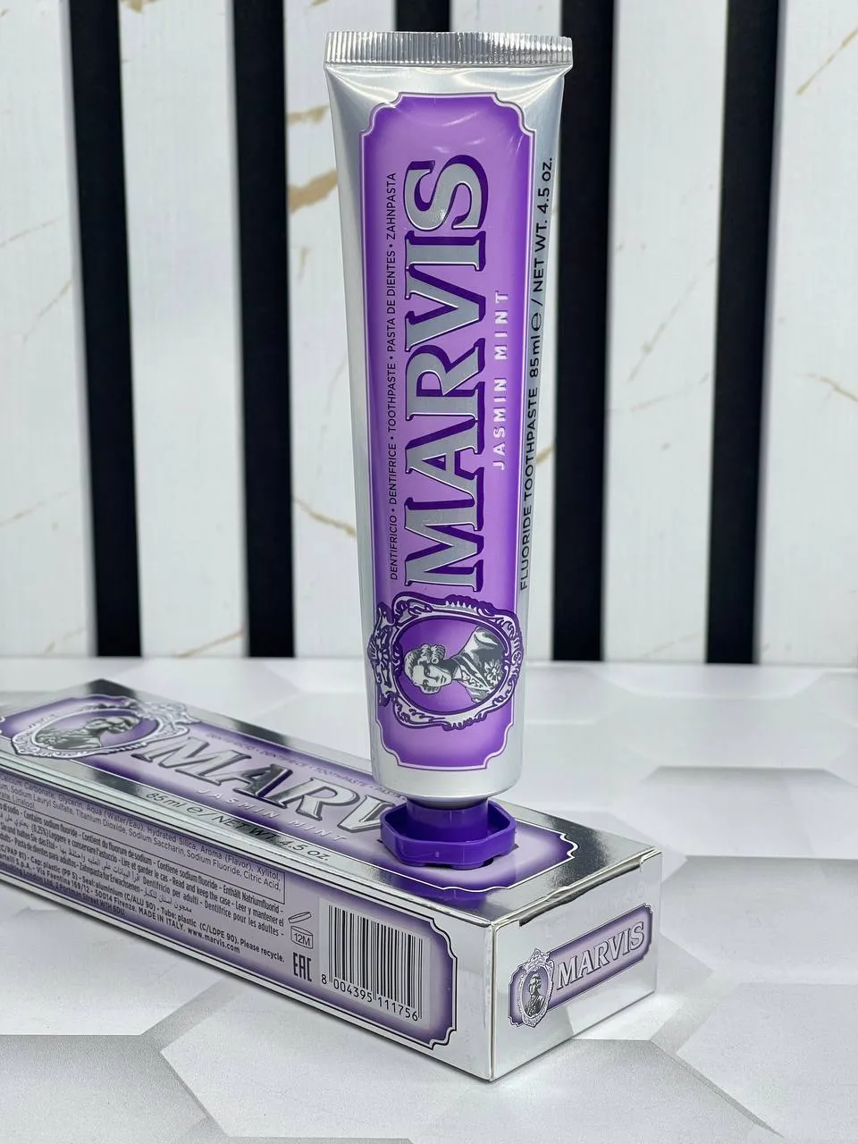 خمیر دندان مارویس مدل یاس و نعنا MARVIS JASMIN MINT
