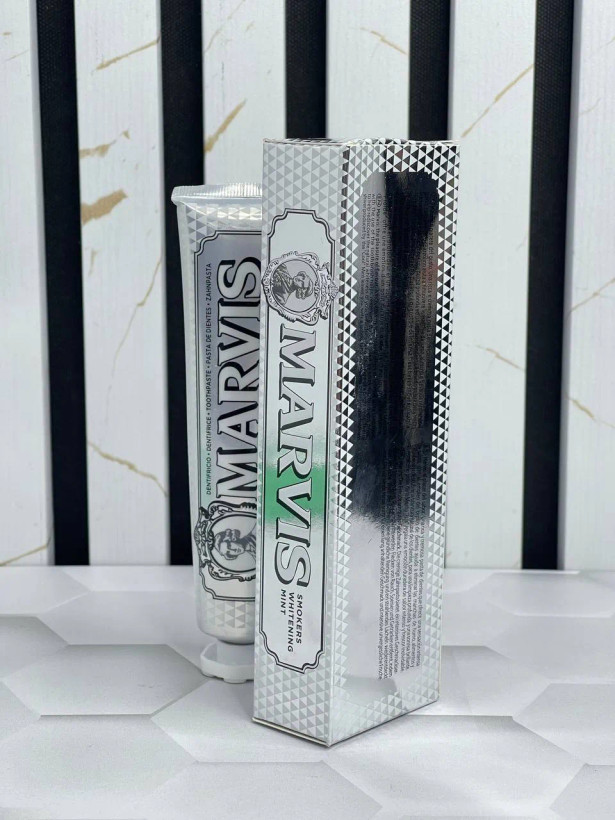 خمیر دندان سفید کننده مارویس مدل WHITENING MINT حجم 85 میل