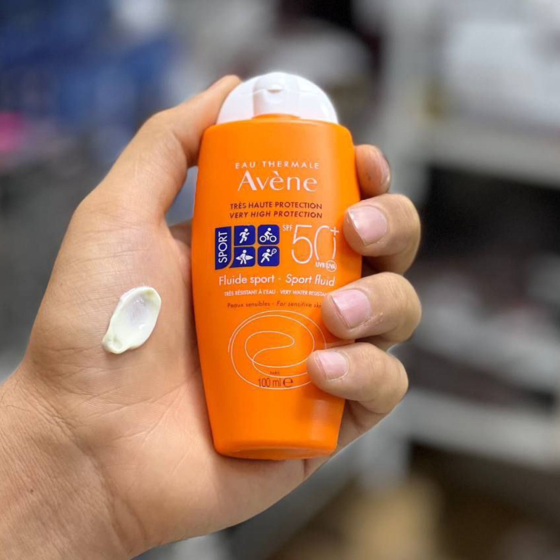 ضدآفتاب اون (spf50 بی رنگ کرم ضدافتاب)