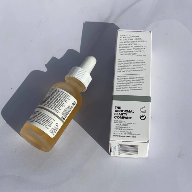 سرم لاکتیک اسید 10 درصد اوردینری( لایه بردار و شفاف کننده )
